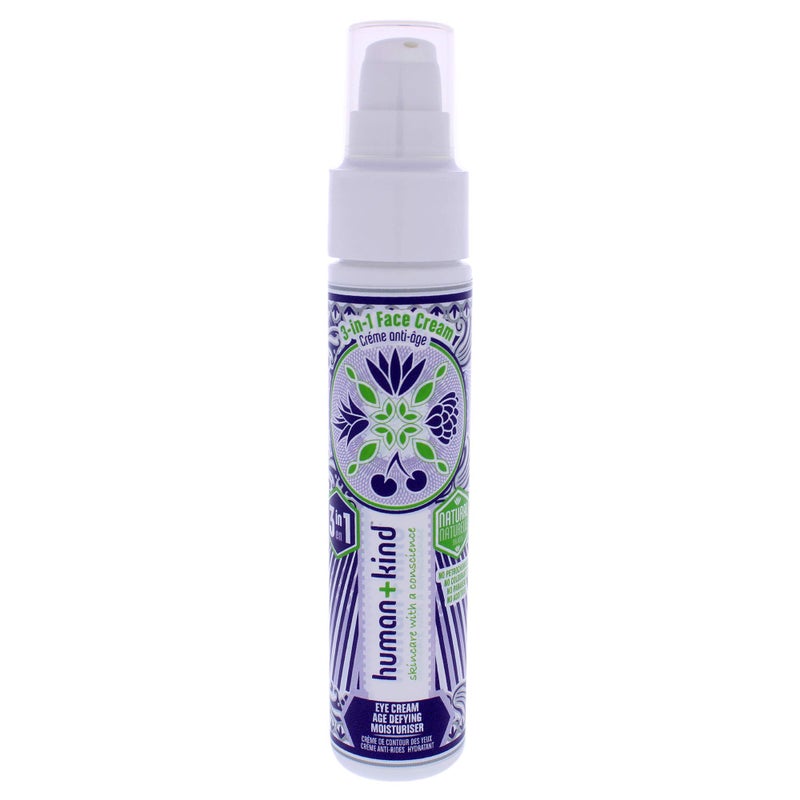 human kind Human+Kind Age-Defying Facial Cream - Smoothing, Tightening, Brightening Cream with Herbal Skin Smoothing Formula and Shea Butter - Reduce Fine Lines and Wrinkles - Vegan and Cruelty Free - 1.69 oz - Image 2
